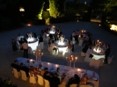 effect lighting ceremony in the Tuscan Table
